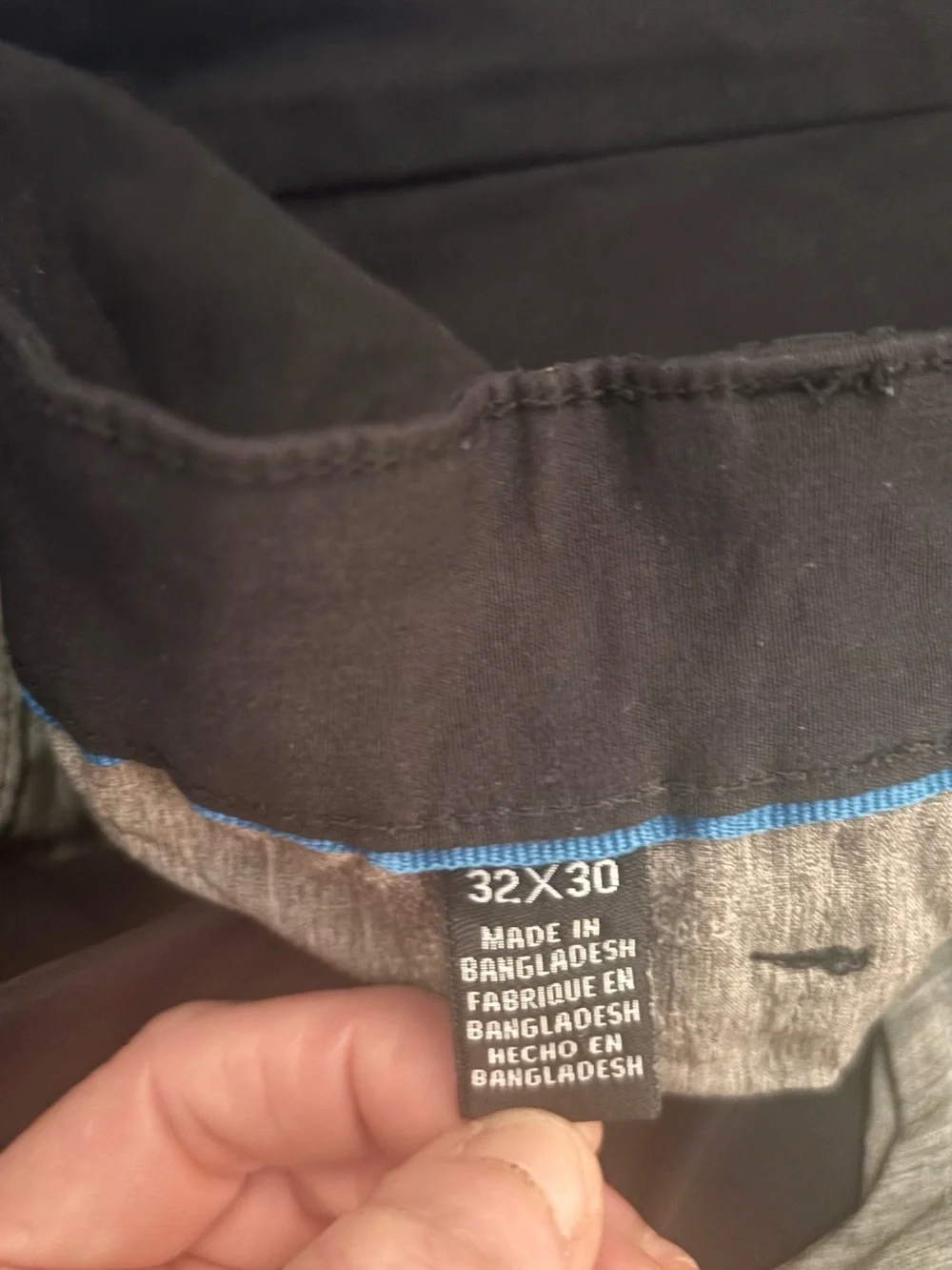 Kenneth Cole Solid Black Casual Trousers